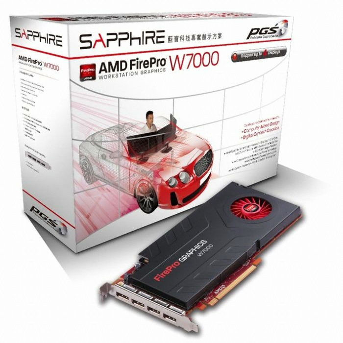 AMD FirePro W7000 D5 4GB 블루존_이미지