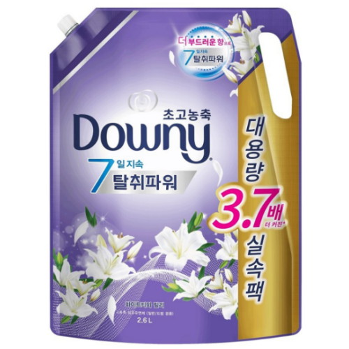 다우니 탈취파워 화이트티와 릴리 리필 2.6L (3개)_이미지