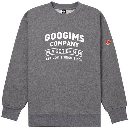 구김스 1220 플라이 오버핏 기모 맨투맨 G17FMRT905