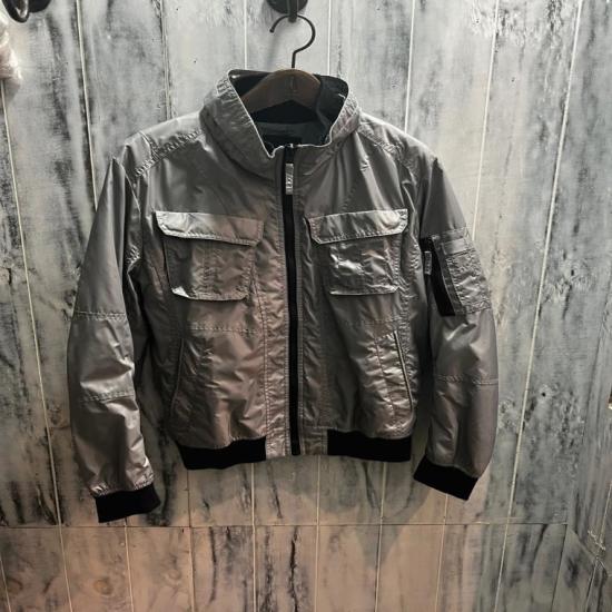 버커루 유니 나일론 하이넥 바람막이 점퍼_B235Z2120P