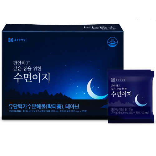 종근당건강 편안하고 깊은 잠을 위한 수면이지 30포 (1개)_이미지