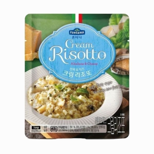샘표식품 폰타나 전복 앤 치즈 크림 리조또 250g (2개)_이미지