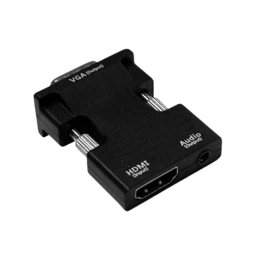 케이탑코리아 HDMI to VGA 변환 젠더이미지입니다. 누르면 해당 게시물로 새창이동합니다.
