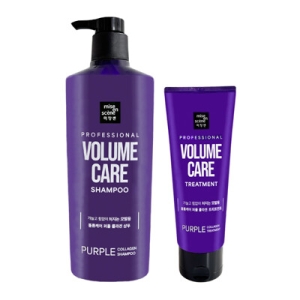 볼륨케어 퍼플 콜라겐 샴푸 680ml+트리트먼트 180ml 2종세트
