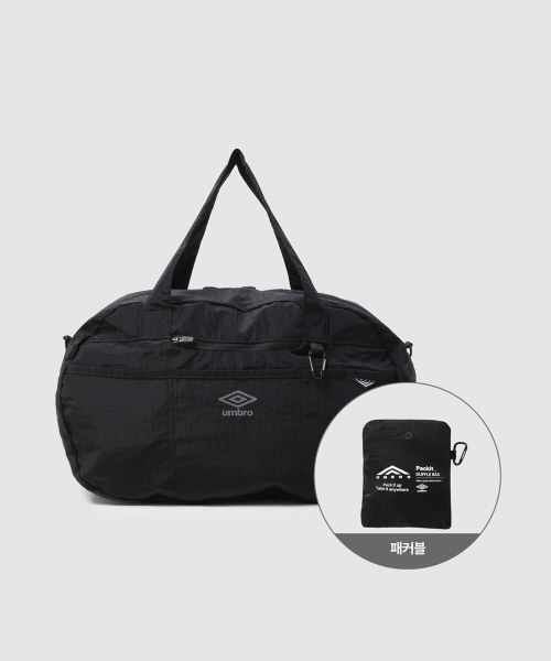 엄브로 팩잇 경량 패커블 더플백 블랙 UR223CBG43 UR223CBG43_BLK0 129368이미지입니다. 누르면 해당 게시물로 새창이동합니다.