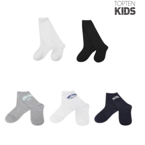 탑텐키즈 공용 베이직 니삭스 MKF5AY3001_이미지