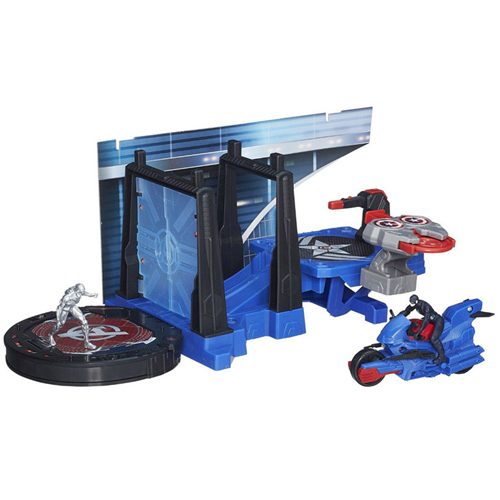 해즈브로 어벤져스2 무비 액션세트 (캡틴 아메리카 타워 디펜스세트)