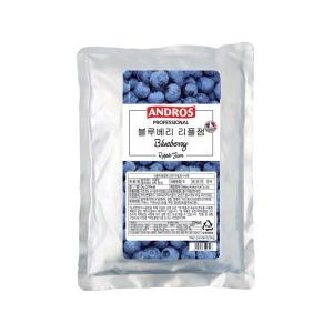 앤드로스 블루베리 리플잼 1kg (4개)