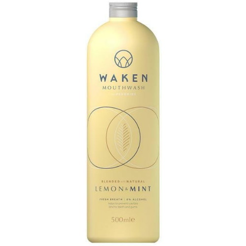 웨이큰 마우스워시 레몬민트향 500ml