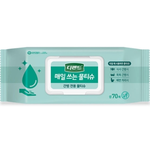 매일 쓰는 물티슈 캡형 70매