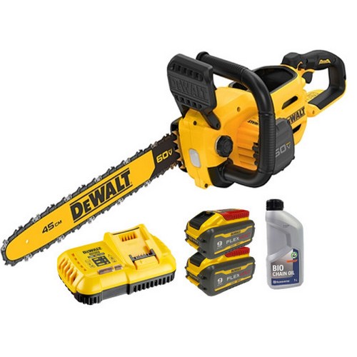 디월트 DCMCS574 + 체인오일 (3.0Ah, 배터리 2개)_이미지