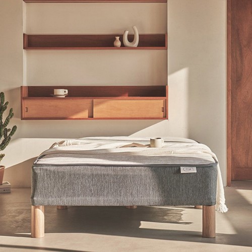 도담 슬립웰 우디 일체형 침대 Q (독립스프링)