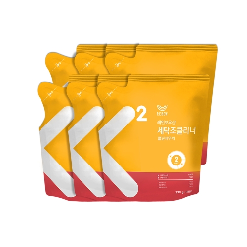 세탁조클리너 클린파우치 330g x6