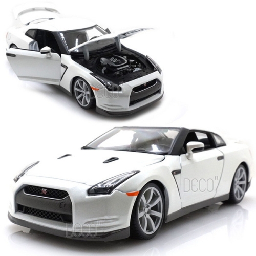 브라고 데코앤 1:18 닛산 2009 GT-R 미니카 다이캐스트_이미지