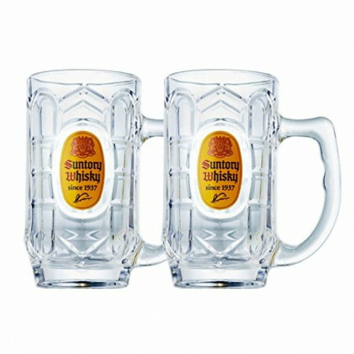 산토리 가쿠빈 하이볼 글라스 잔 375ml 해외구매 (2개)