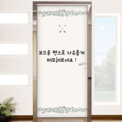 꾸밈 네츄럴플라워패널2 ca554 (100cm x 210cm)_이미지
