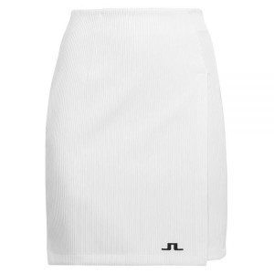 제이린드버그 AMIRA 로고 골지 스커트 GWSD05523-0000