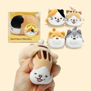 메세 모찌타운 스트레스볼 인형 (10cm)_이미지