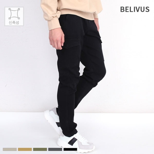  빌리버스 남자바지 BBJ008 남자면바지 남자카고바지