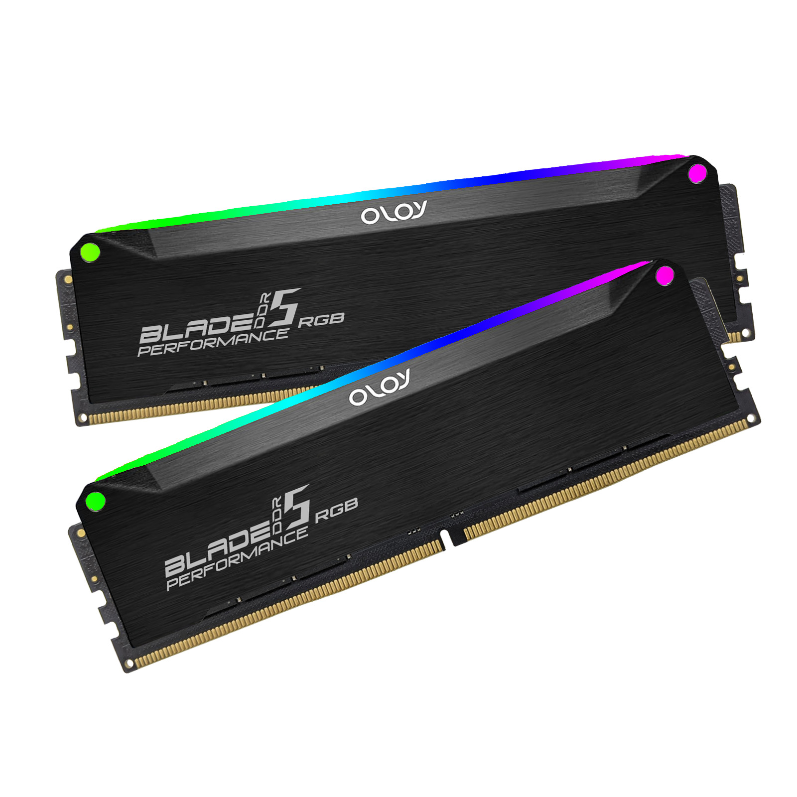 OLOy DDR5-6000 CL32 BLADE RGB Black 패키지 (32GB(16Gx2))_이미지