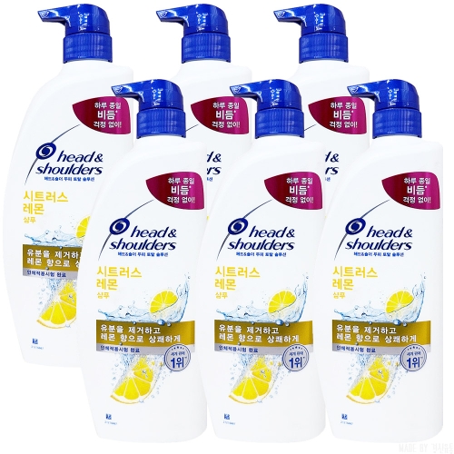 헤드앤숄더 시트러스 레몬 800ml (6개)_이미지