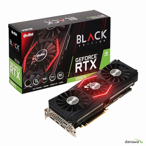 지포스 RTX 2080 Ti BLACK EDITION D6 11GB