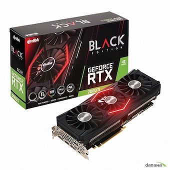 이엠텍 지포스 RTX 2080 Ti BLACK EDITION D6 11GB
