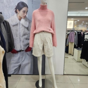  Ab.f.z DP01 핀턱밴딩4부코듀로이팬츠 AFZ1QP32 26143229