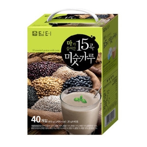 담터 마가 들어간 15곡 미숫가루 40개입 (4개)