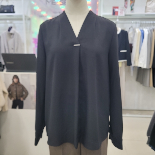 노카라도지장식블라우스MB59BLP106ZBK