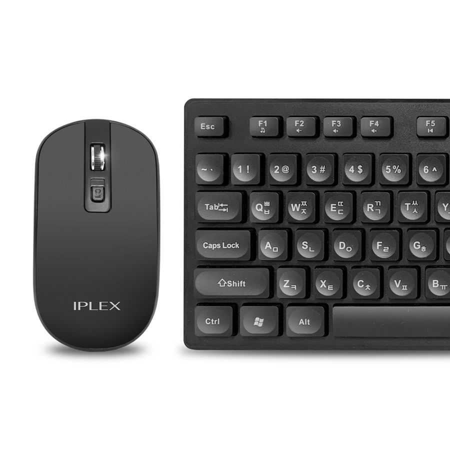 건평정보통신 IPLEX RK4000 무선 키보드마우스 세트_이미지