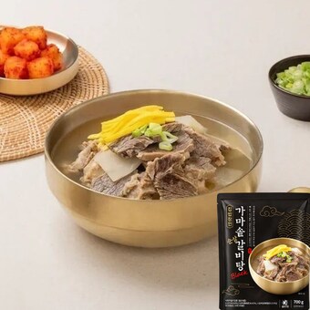 CK푸드원 집밥장인 가마솥 순살갈비탕 블랙 700g