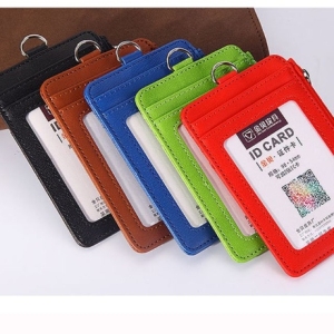 【목걸이 카드 지갑 출입증 홀더 명함 현금 동전 반지갑】 +24E171 반지갑