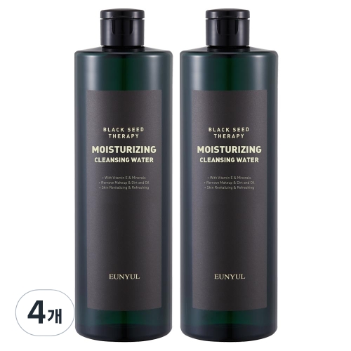  은율 블랙씨드 테라피 모이스처 클렌징워터 500ml [1개]
