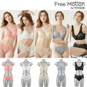  비비안 프리모션14차 레이스 풀컵 런닝형 노와이어 브라팬티세트 11종