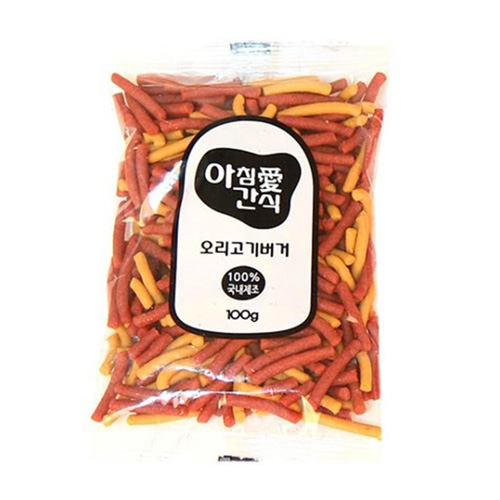 아침애 오리고기 버거 100g (20개)_이미지