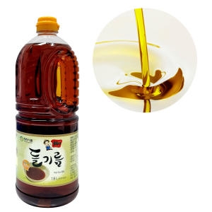 청정식품 100% 통깨 통들깨 들기름 1.8L_이미지