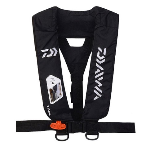 다이와 DF-9103 팽창식 구명조끼 블랙