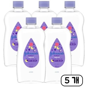 존슨앤존슨 존슨즈베이비 베드타임 오일 500ml (5개)