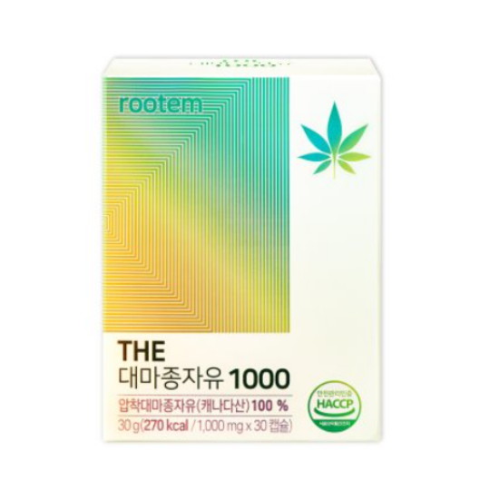 THE 대마종자유 1000 30캡슐