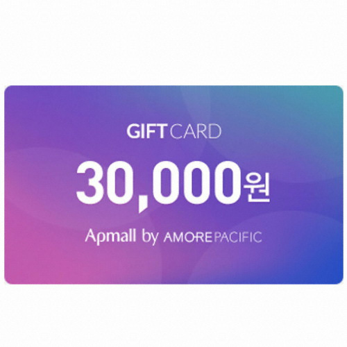  아모레퍼시픽몰 기프트카드 (금액형) [3만원]