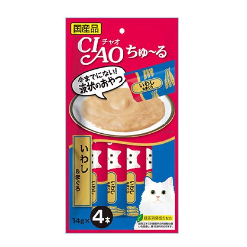 캣 챠오츄르 정어리&참치 SC-145 56g (14g x 4p)