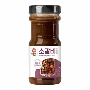 백설 소갈비 양념 840g (12개)_이미지