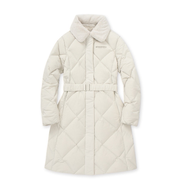 멜로즈 튜브 구스다운 경량 롱패딩 DWDJ9D046-IVD