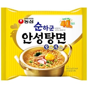농심 순하군 <b>안성탕면</b> 125g