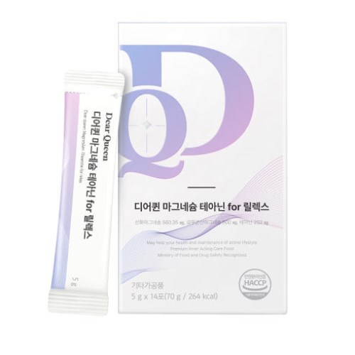 프롬바이오 디어퀸 마그네슘 테아닌 for 릴렉스 5g 14포 (1개)_이미지
