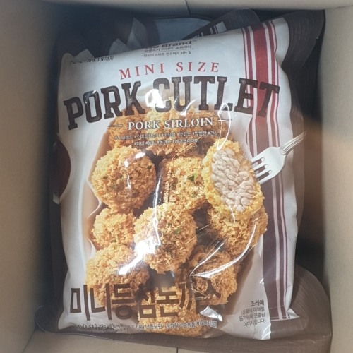 이마트 노브랜드 미니 등심돈까스 560g (2개)_이미지