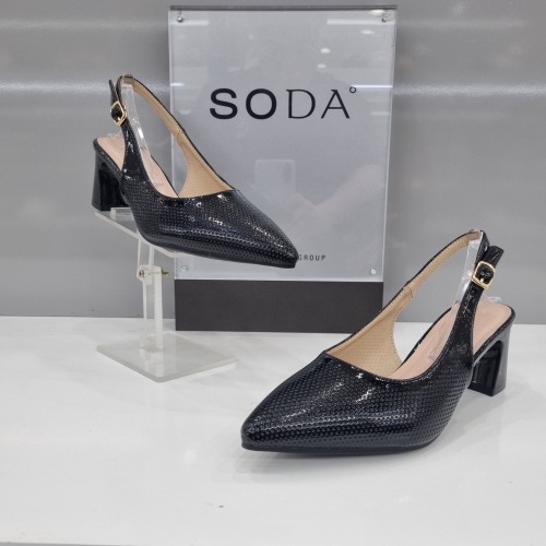 DFD라이프컬쳐그룹 소다 여성 슬링백FRD50017 6CM 블랙