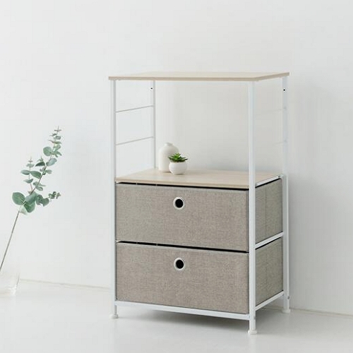 NOVEN 2단 패브릭 서랍장 550
