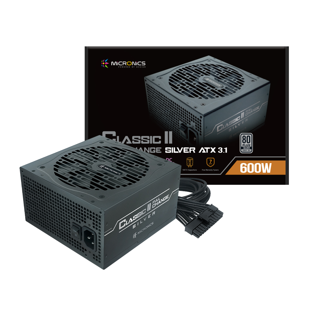 마이크로닉스 Classic II 풀체인지 600W 80PLUS실버 ATX3.1_이미지